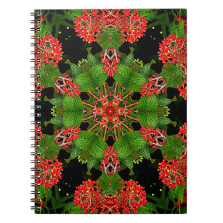 Caderno Espiral Viburnum Berries Caleidoscópio