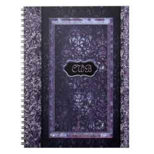 Caderno Espiral Victorian da pena de Ameran