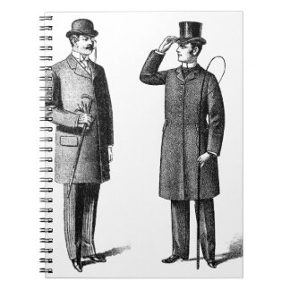 Caderno Espiral Victorian Two gentlemen