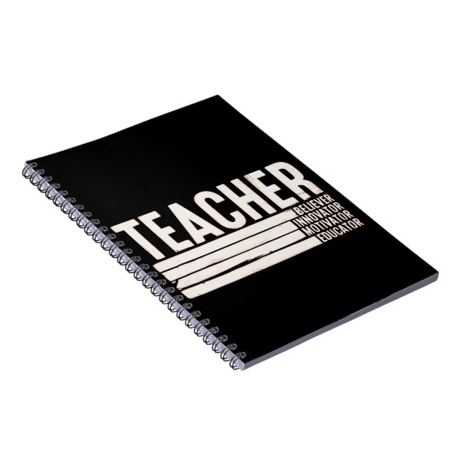 Caderno Espiral Vida de Professor Volta às Aulas  (Lado Direito)