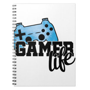 Caderno Espiral Vida do Gamer