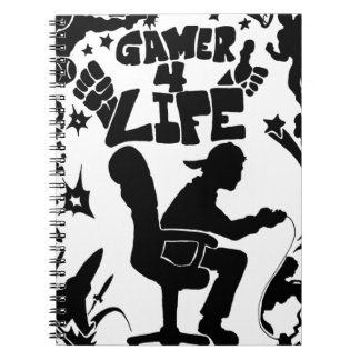 Caderno Espiral Vida do Jogador 4