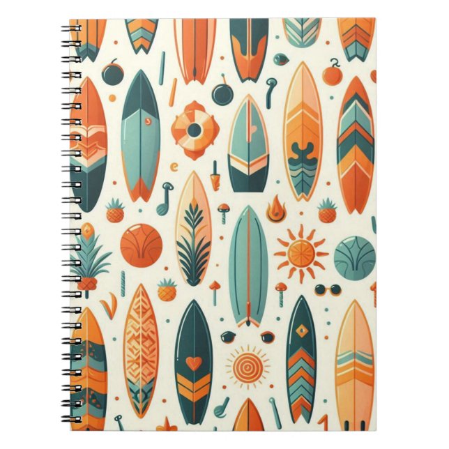 Caderno Espiral Vida do surf (Frente)