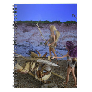 Caderno Espiral Vida Pré-Histórica.
