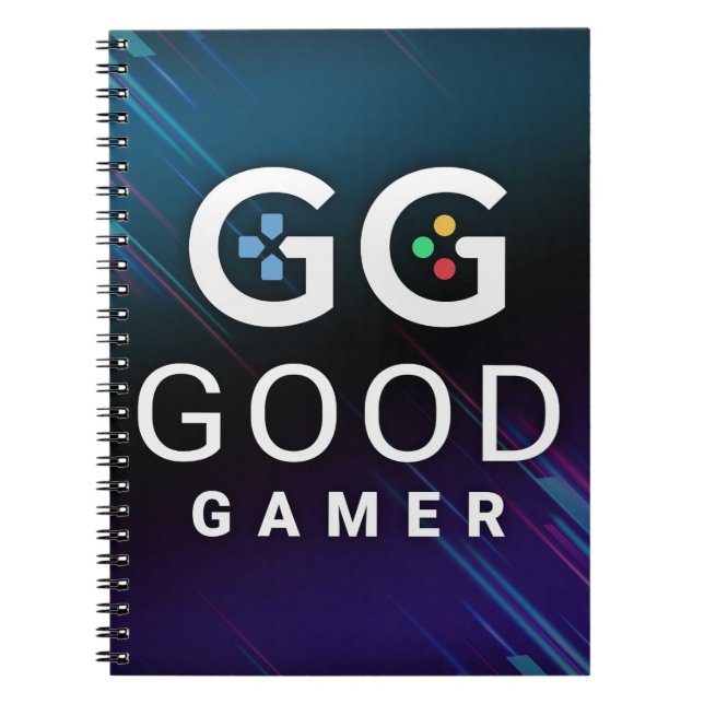Caderno Espiral Vídeo GG Good Gamer (Frente)