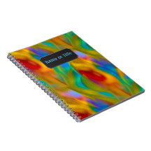 Vidro colorido Arco-íris 'Chamas' - nome próprio /