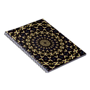 Caderno Espiral Vidro Estreito Caleidoscópio 11