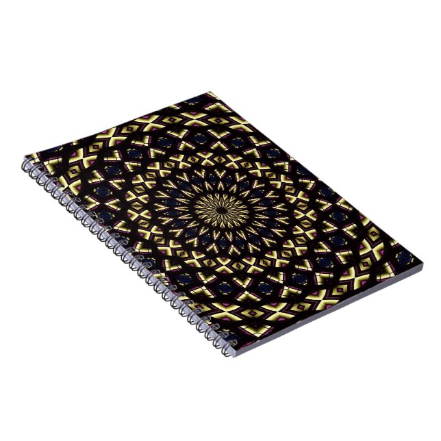 Caderno Espiral Vidro Estreito Caleidoscópio 11 (Lado Direito)