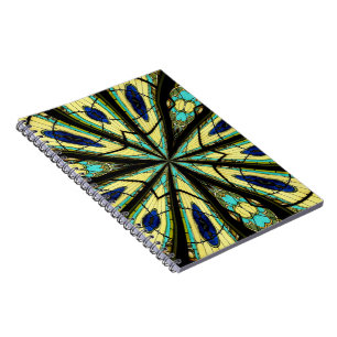 Caderno Espiral Vidro Estreito Caleidoscópio 23