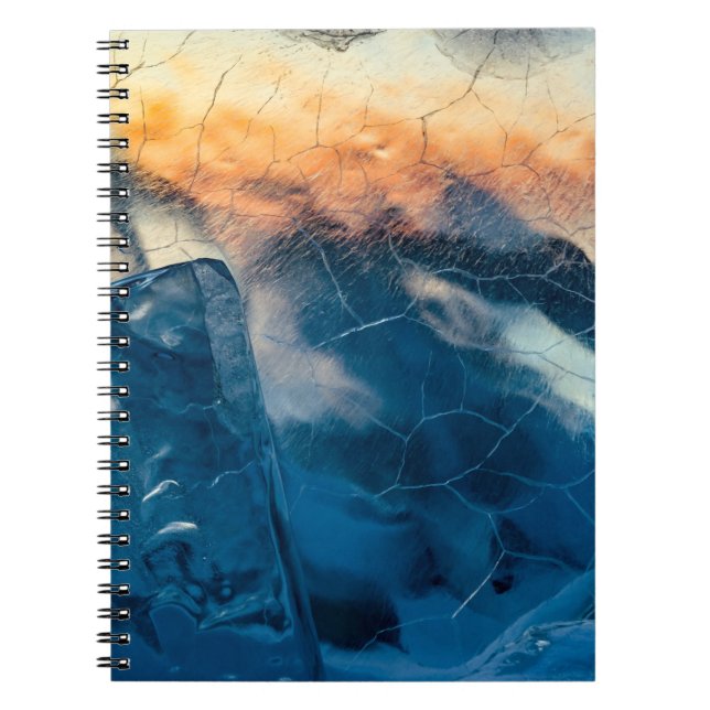 Caderno Espiral Vidro quebrado (Frente)