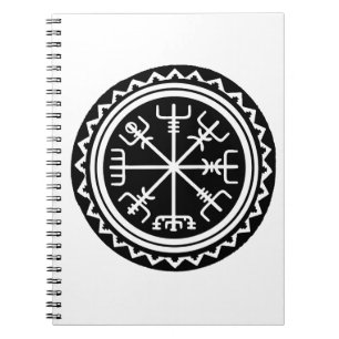Caderno Espiral Viking Vegvisir Compass