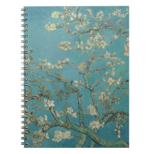 Caderno Espiral Vincent van Gogh - Almond Blossom 1890 Tableclot