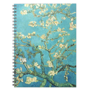 Caderno Espiral Vincent van Gogh Amendoeira em Flor   