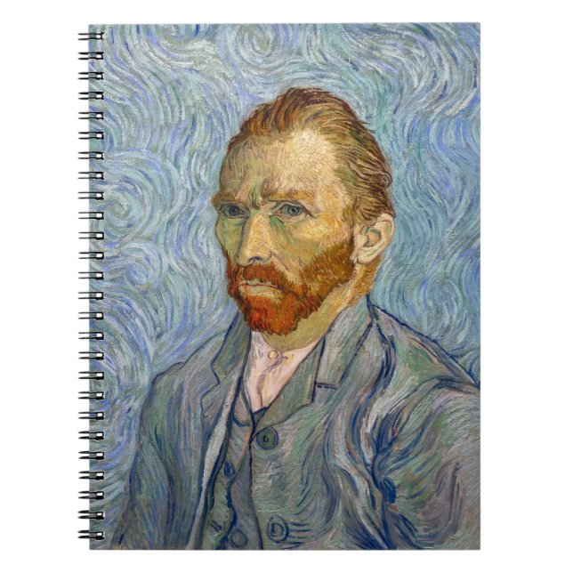 Caderno Espiral Vincent Van Gogh - Autorretrato (Frente)