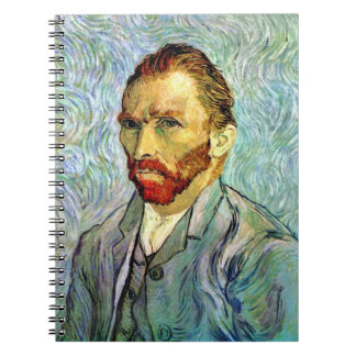 Caderno Espiral Vincent Van Gogh - Autorretrato Verde Arte Fino