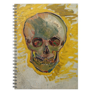 Caderno Espiral Vincent van Gogh - Crânio 1887 #2