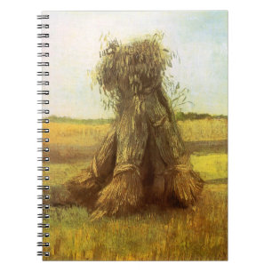 Caderno Espiral Vincent van Gogh - Feixes de Trigo