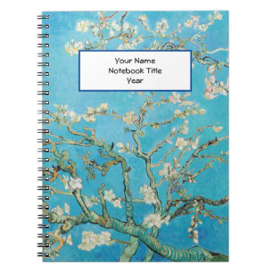 Caderno Espiral Vincent van Gogh - Flor de Amendoeira