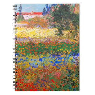 Caderno Espiral Vincent Van Gogh Flor Garden