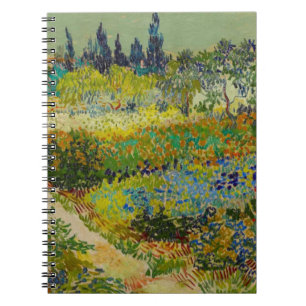 Caderno Espiral Vincent Van Gogh Garden em Arles