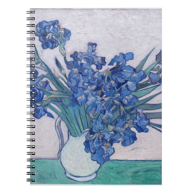 Caderno Espiral Vincent Van Gogh. Íris     (Frente)