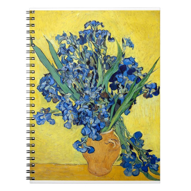 Caderno Espiral Vincent van Gogh Irises (Frente)