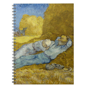 Caderno Espiral Vincent Van Gogh - Meio-dia, Descanso do trabalho