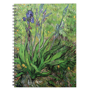 Caderno Espiral Vincent Van Gogh - O Íris Amante da Natureza Arte