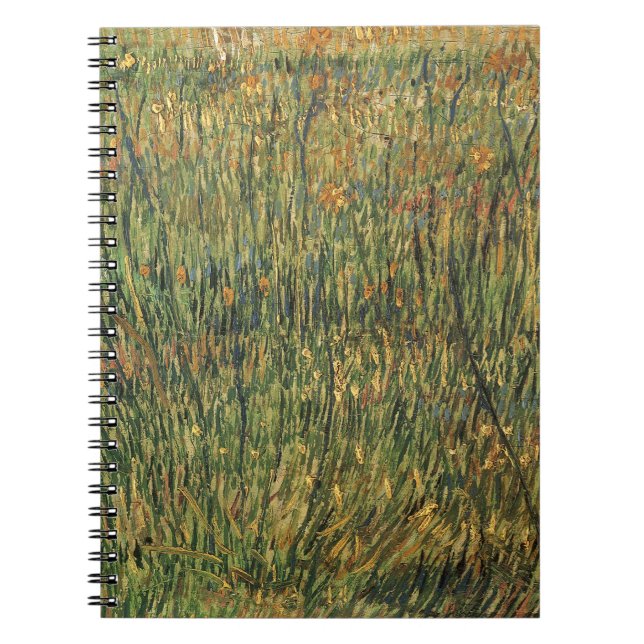 Caderno Espiral Vincent van Gogh - Pastagem em Bloom (Frente)
