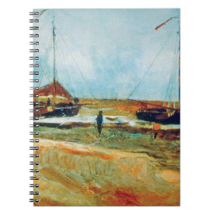 Caderno Espiral Vincent Van Gogh - Praia em Scheveningen Arte Fino