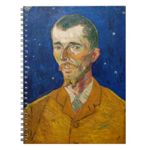 Caderno Espiral Vincent Van Gogh - Retrato de Eugene Boch, Arles