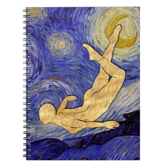 Caderno Espiral Vincent Van Gogh Starry Night (Frente)