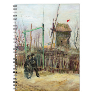 Caderno Espiral Vincent van Gogh - Street Scene em Montmartre