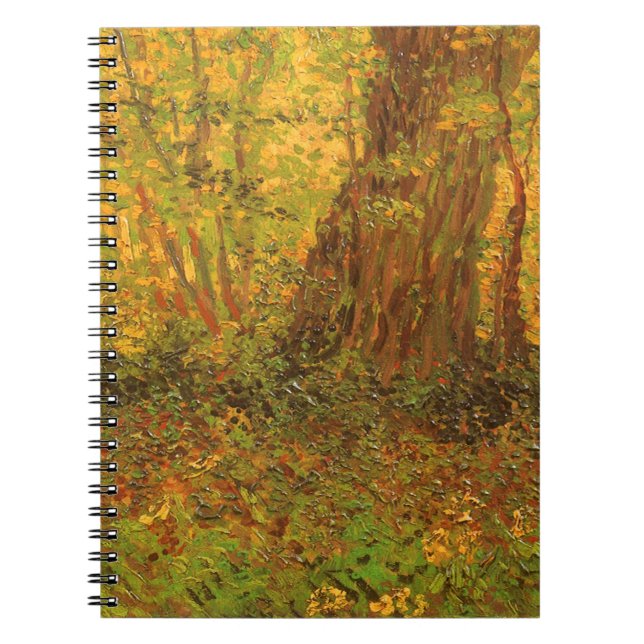 Caderno Espiral Vincent van Gogh - Sub-bosque (Frente)