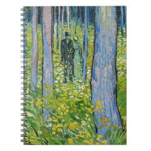 Caderno Espiral Vincent van Gogh - Sub-bosque com Duas Figuras