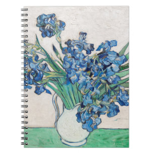 Caderno Espiral Vincent Van Gogh. Subida. Impressionismo floral