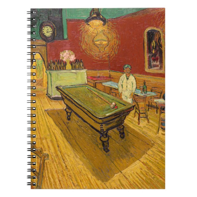 Caderno Espiral Vincent van Gogh - The Night Cafe (Frente)