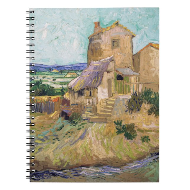 Caderno Espiral Vincent van Gogh - The Old Mill (Frente)