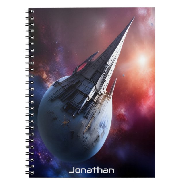 Caderno Espiral Vinculado para Antares (Frente)