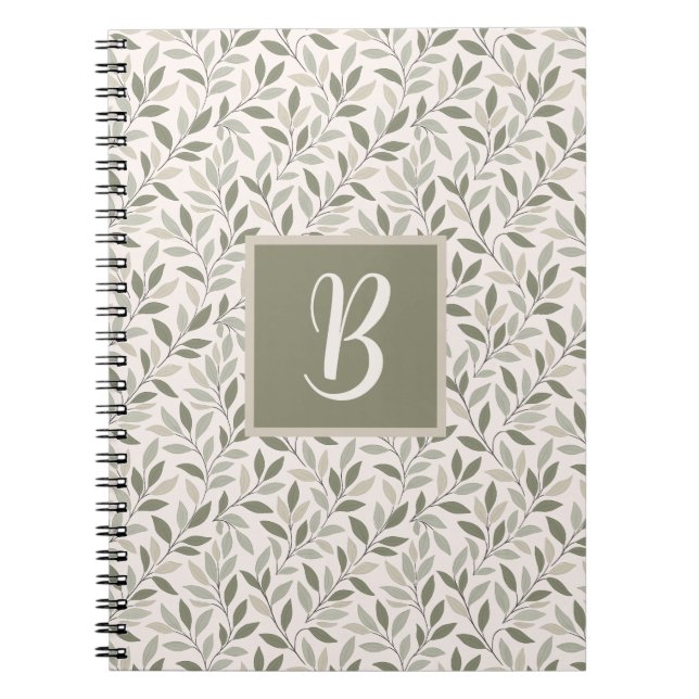Caderno Espiral Vinhas Frondosas (Frente)