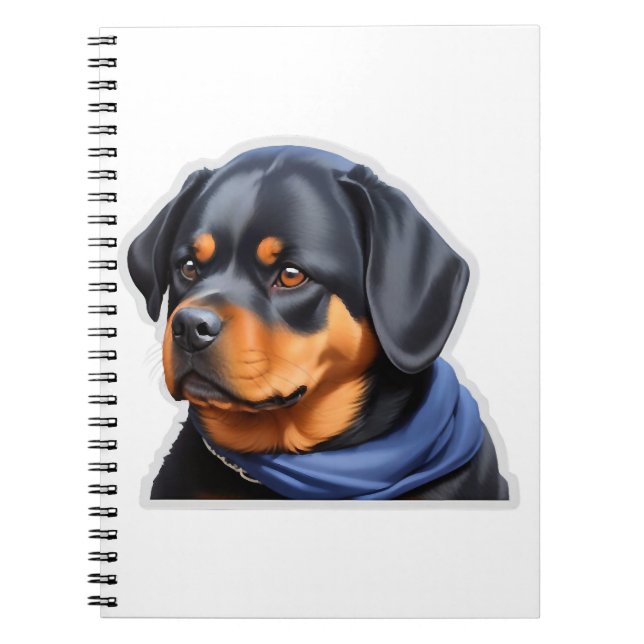 Caderno Espiral Vinheta Canina (Frente)