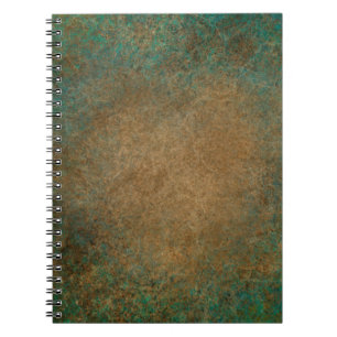 Caderno Espiral Vintage antigo do grunge de fundo