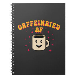 Caderno Espiral Vintage Caffecinado AF