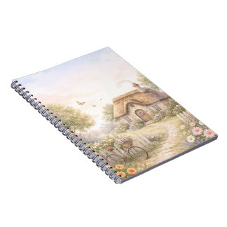 Caderno Espiral Vintage Cottage Spiral Photo Notebook