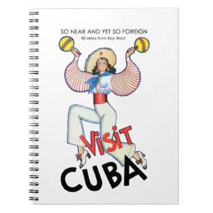 Caderno Espiral Vintage Cuba