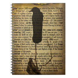 Caderno Espiral Vintage Define Crow