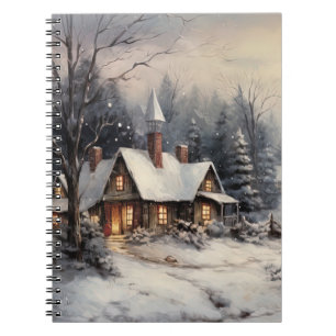 Caderno Espiral Vintage Felry Christmas