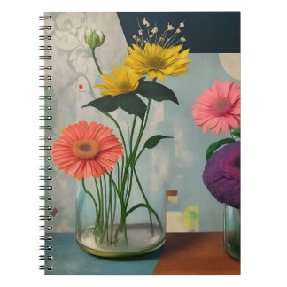 Caderno Espiral vintage flower 2