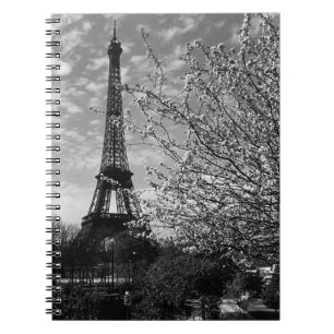 Caderno Espiral Vintage France Torre de Paris Eiffel