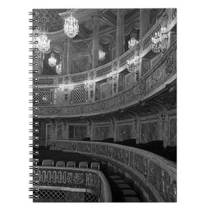 Caderno Espiral Vintage France Versailles Palace Casa de Ópera